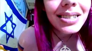 Sexy Israeli busty teen slut gives me one heck of webcam show. She plays with her huge melons and plays with her cunt and ass. I captured it all and decided to share it online for more people to watch.